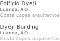 Edifício Dyeji Luanda, AO Costa Lopes arquitectos  Dyeji Building Luanda, AO Costa Lopes arquitectos