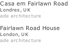 Casa em Fairlawn Road Londres, UK ade architecture  Fairlawn Road House London, UK ade architecture